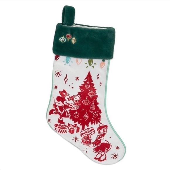 Disney Other - Disney Parks Vintage Look Holiday Stocking Minnie & Daisy Christmas 🎄 NWT